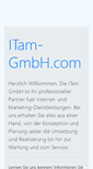 Mobile Screenshot of itam-gmbh.com